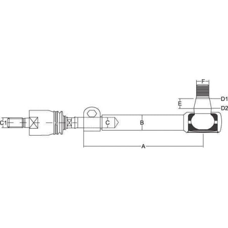 Rotule de direction UNIVERSEL SHP342KR