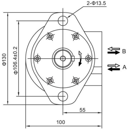 Moteur orbital GOPART SMP50A225YGP