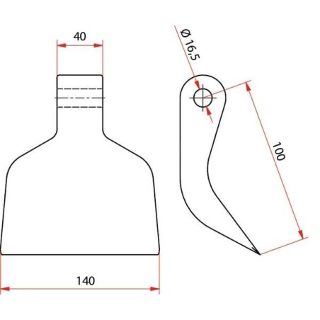 Marteau MASCHIO T21004030R