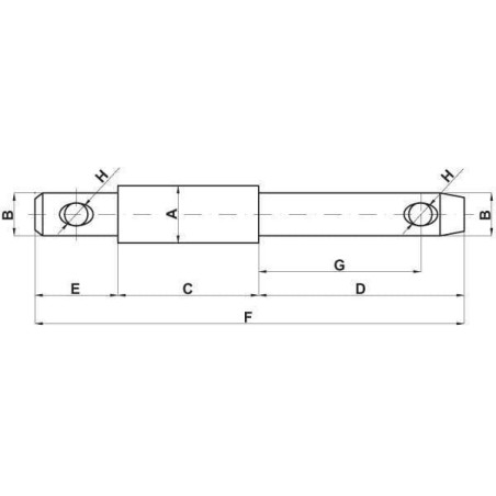 Axe d'attelage VAPORMATIC VLK7048