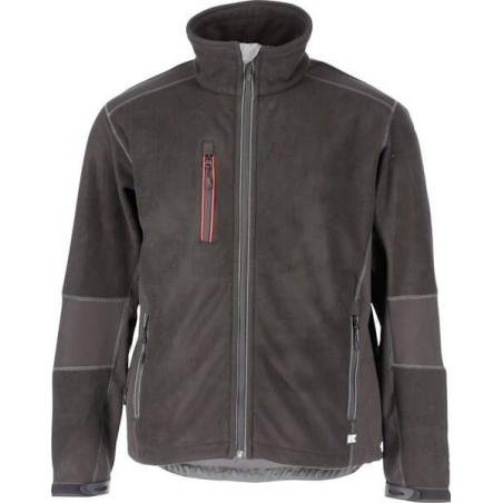 Veste polaire noir - gris XL UNIVERSEL KW116480089054