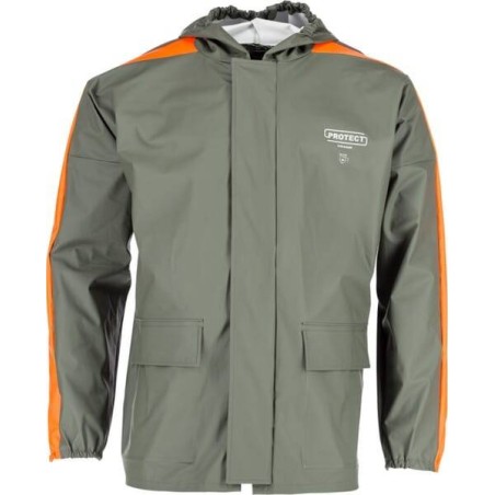 Veste imperméable verte XS UNIVERSEL KW3184025046