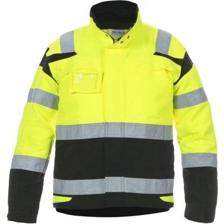 Veste d?été Harwich Trendy haute visibilité jaune - noir taille 64 HYDROWEAR 044479YB64