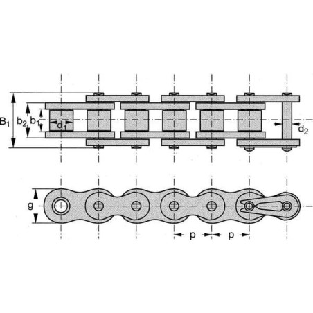 Chaîne REX-PRO KE134114