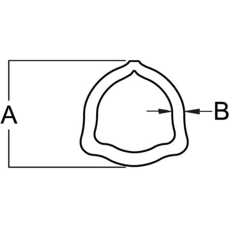 Tube profilé GOPART PTO970OPT1000GP