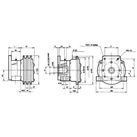 Embrayage BORELLI EMKGR1224V