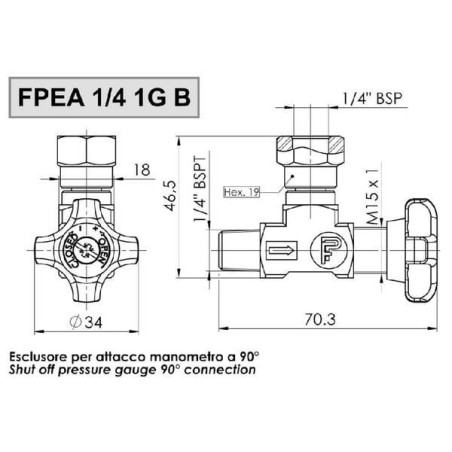 Fermeture FLUIDPRESS EM18090