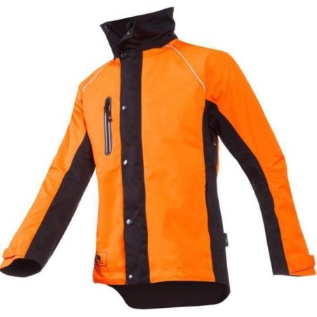 Imperméable orange-noir taille L SIP 1SLROBL