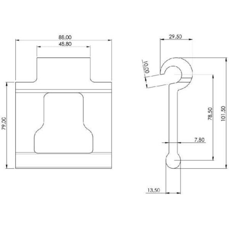 Maillon UNIVERSEL KB103S