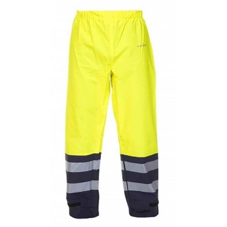 Pantalon imperméable Vale PU élastique haute visibilité jaune taille 2XL HYDROWEAR 014580FY2XL