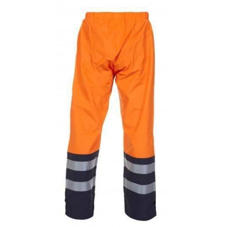 Pantalon imperméable Vale PU élastique haute visibilité orange taille M HYDROWEAR 014580FOM