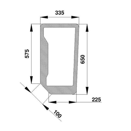 Pare-brise UNIVERSEL D6704