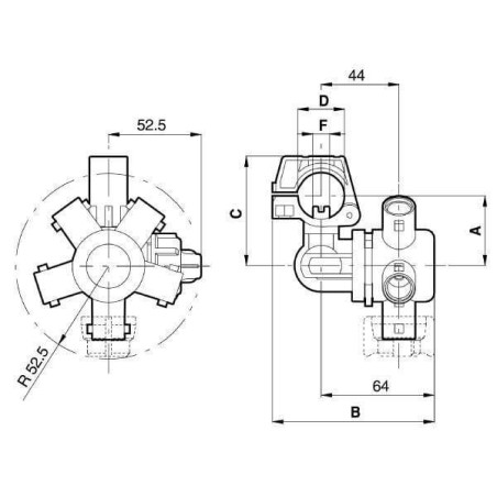 Porte-buse ARAG 406494A7