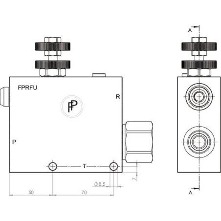 Régulateur FLUIDPRESS FPRFU34R