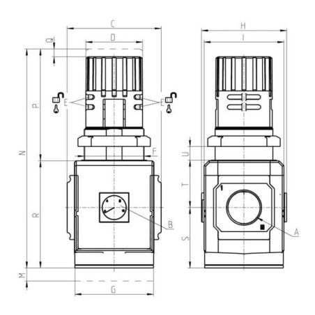 Régulateur CAMOZZI MX31R004