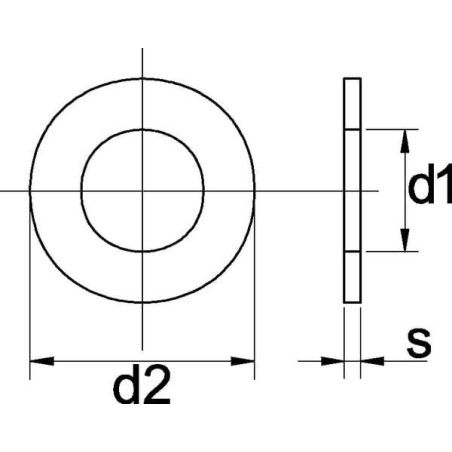 Rondelle UNIVERSEL 125A7P001