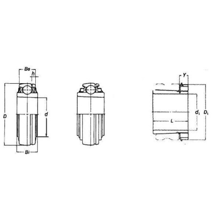 Roulement JTEKT/FKOYO UK312