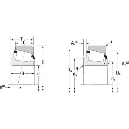 Roulement à rouleaux côniques TIMKEN 0906709196