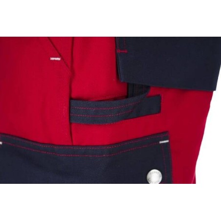 Salopette rouge-bleu marine taille 5XL UNIVERSEL KW103030080128