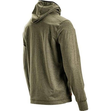 Sweat en molleton à fermeture et à capuche vert taille 2XL UNIVERSEL KW5011201802060