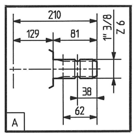 Boîtier de transmission COMER 27933100