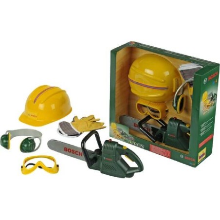 Tronçon Bosch casque et gants pour enfants KLEIN KL8525
