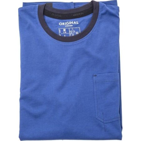 Tee-shirt bleu roi-marine 4XL UNIVERSEL KW106830083062