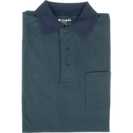 Tee-shirt polo vert-marine taille 6XL UNIVERSEL KW106730082068