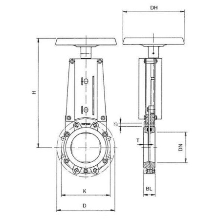 Vanne WEY DN200VNAN