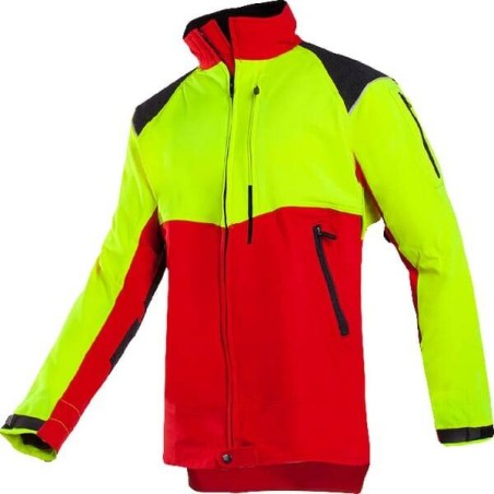 Veste bûcheron rouge-jaune taille L SIP 1SIA907L