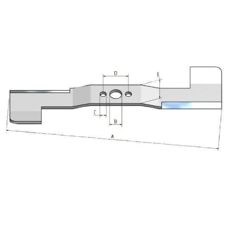 Lame MTD 7420129B - 742-0129B