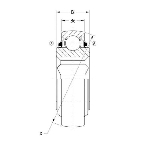 Roulement UNIVERSEL NWB04509