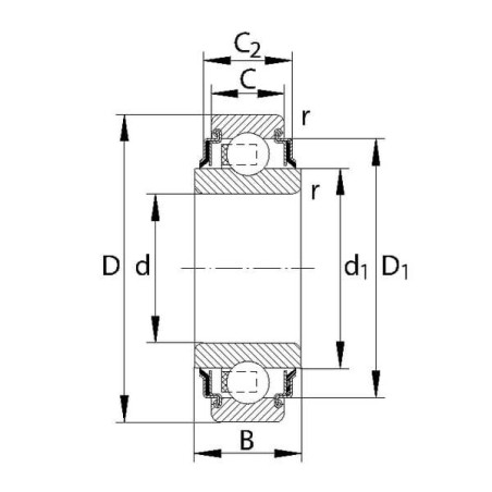 Roulement UNIVERSEL NWB01238