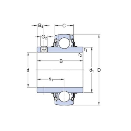 Roulement SKF YAR2142FSKF