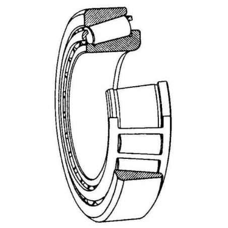 Roulement à rouleaux côniques SKF 750032209