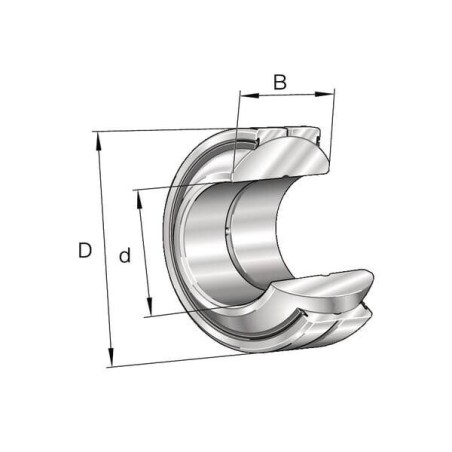 Roulement INA/FFAG GE25FO2RSINA