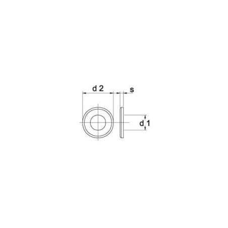 Rondelle M6 UNIVERSEL 125B6