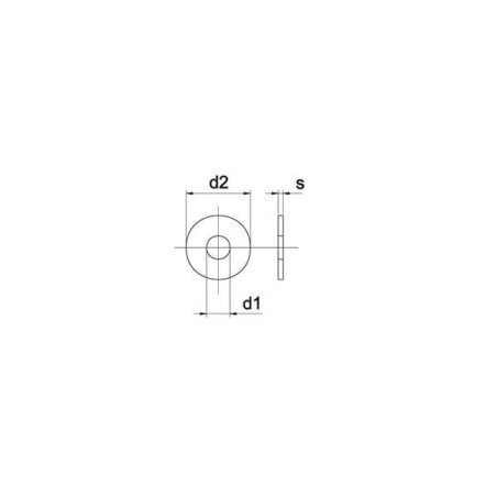 Rondelle de carrosserie M6 UNIVERSEL 9021A6N