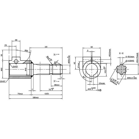 Réducteur UNIVERSEL 6710184KR