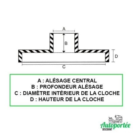 Pignon pour tronçonneuse Stihl 045AV - 045AVE - 045AVEQ - 056