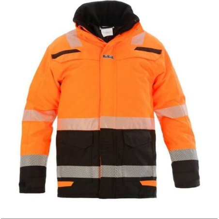 Parka d?hiver haute visibilité orange - noir taille XL HYDROWEAR 072395OBXL