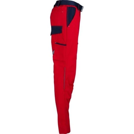 Pantalon de travail rouge - bleu marine XL UNIVERSEL KW102030080098