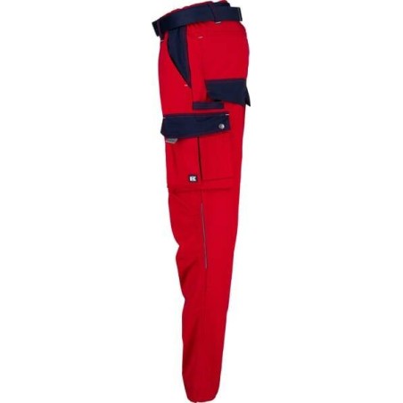 Pantalon de travail rouge - bleu marine XL UNIVERSEL KW102030080098