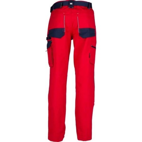 Pantalon de travail rouge - bleu marine XL UNIVERSEL KW102030080098