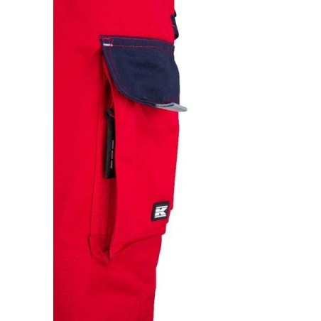 Pantalon de travail rouge - bleu marine XL UNIVERSEL KW102030080098