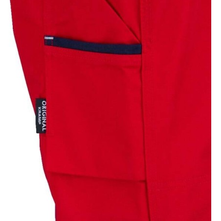 Pantalon de travail rouge - bleu marine XL UNIVERSEL KW102030080098