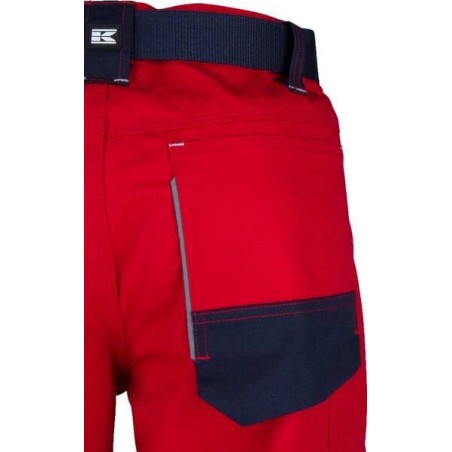 Pantalon de travail rouge - bleu marine XL UNIVERSEL KW102030080098