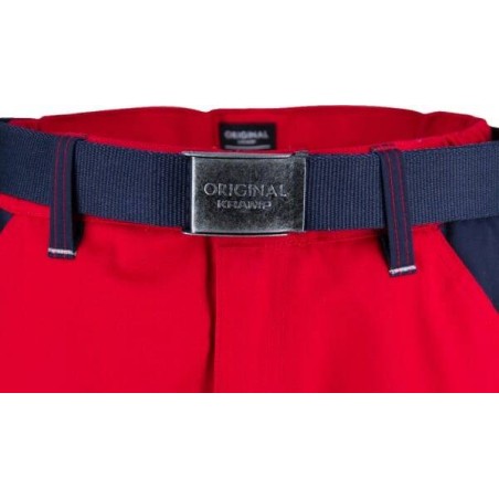 Pantalon de travail rouge - bleu marine S UNIVERSEL KW102030080080