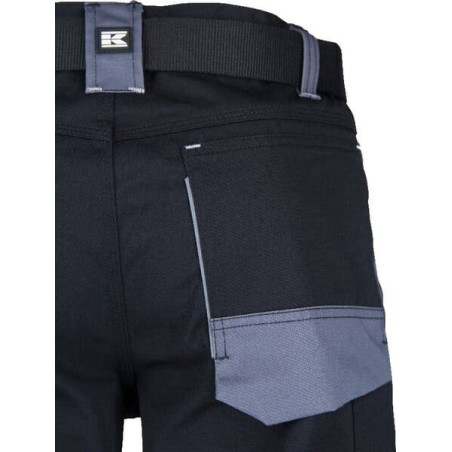 Pantalon de travail noir - gris XL UNIVERSEL KW102030089098