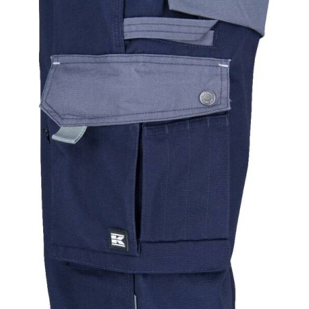 Pantalon de travail bleu marine - gris XS UNIVERSEL KW102030091075